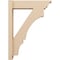 Ekena Millwork 6-in W x 22-in D x 30-in H Balboa Trad Rough Cedar Woodgrain TimberThane Outlooker, Primed Tan OUTUR060X22X30BOA04RCPR - alternate 6